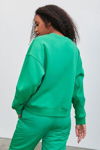 GREEN Pantone Fleece Pullover, image 3