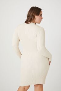 BIRCH Plus Size Bodycon Sweater Dress, image 4