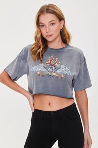 CHARCOAL/MULTI Drive Me Mad Graphic Tee, image 1