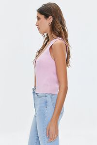 LIGHT PINK Sweater-Knit Open-Front Top, image 2