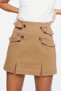 OLIVE Buckled M-Slit Mini Skirt, image 6