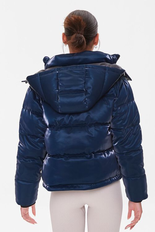 BLUE Quilted Puffer Jacket, image 3
