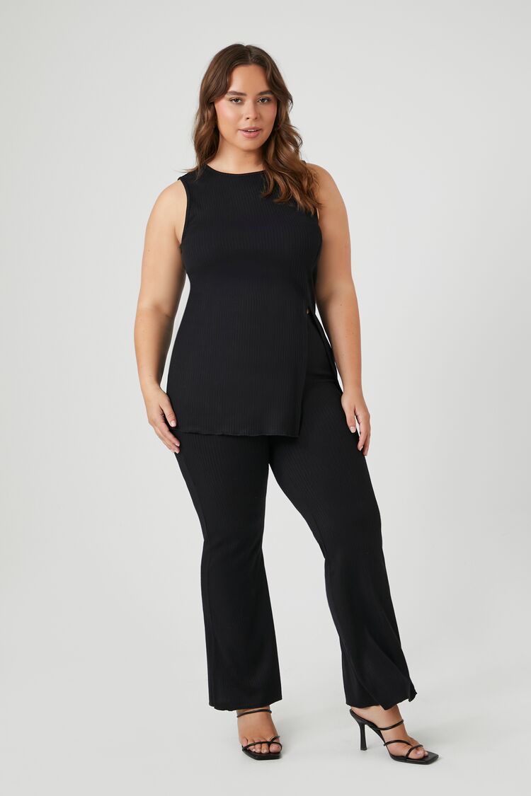 Plus Size Tank Top & Pants Set