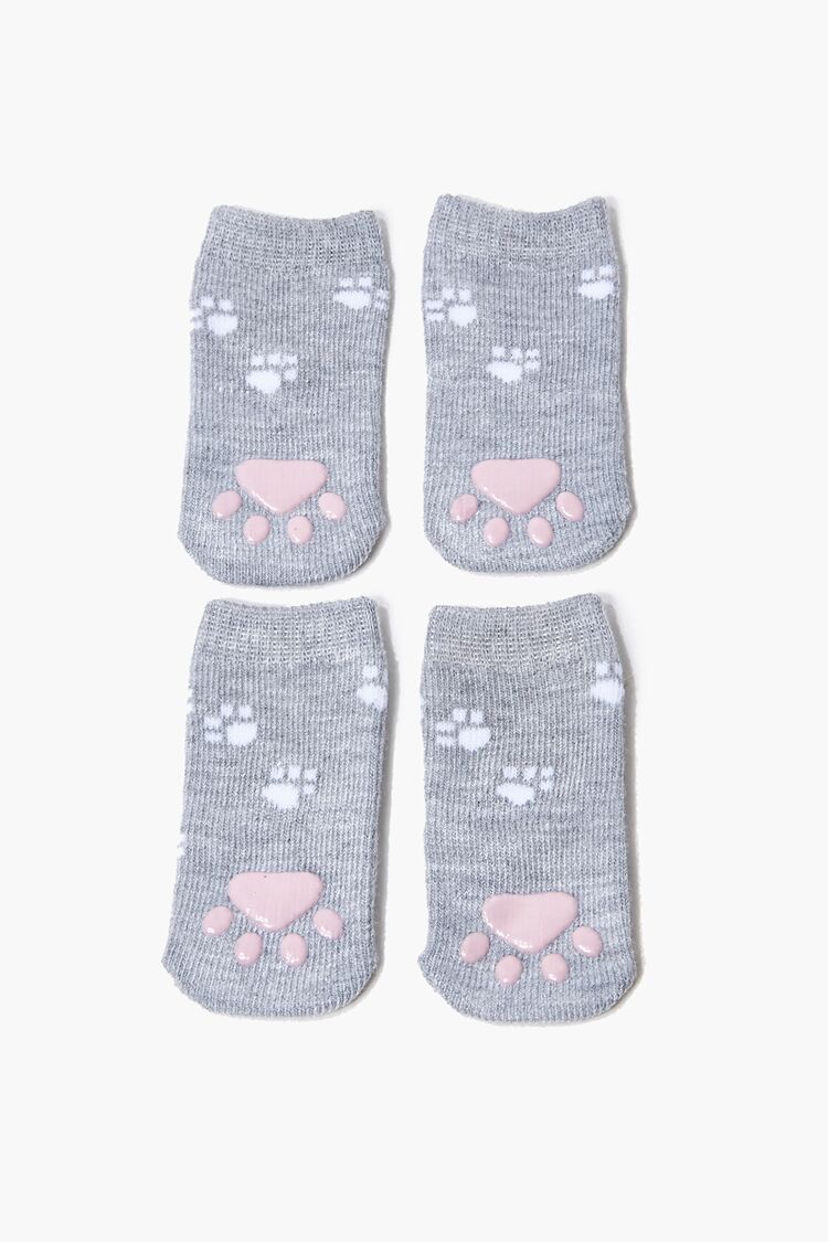 Blessed Graphic Crew & Dog Socks Set in Grey Accessories on sale 2022 2