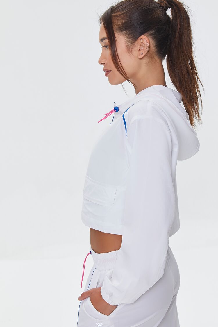 Women’s Active Cropped Anorak in White Large Active on sale 2022 2