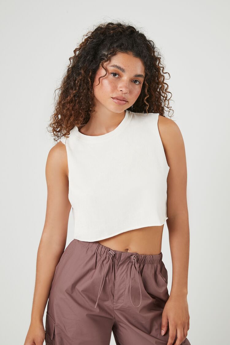 Cropped Muscle Tee | Forever 21