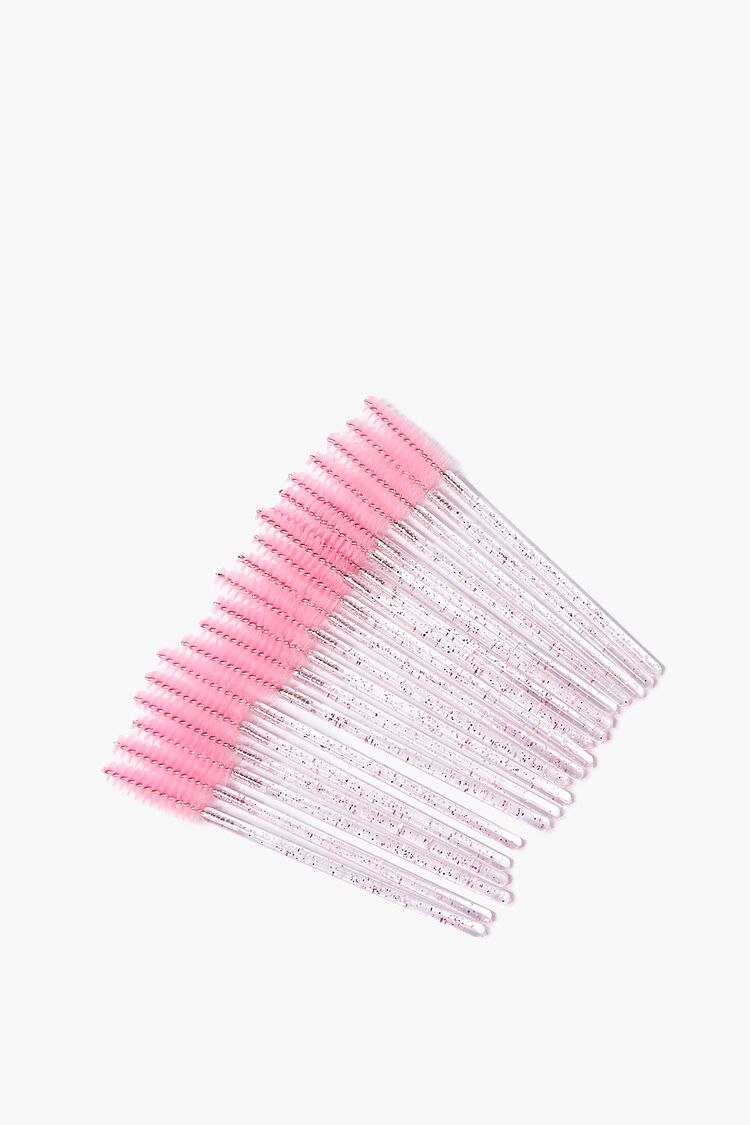 Women Brow Brush Set in Pink
