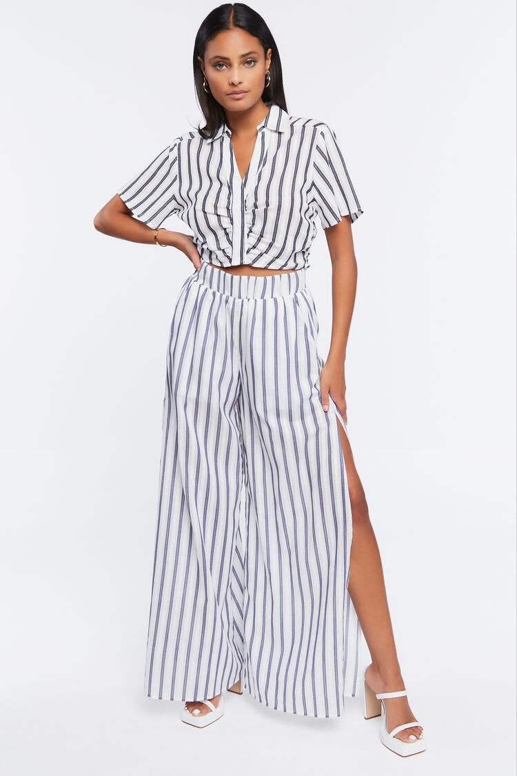 Striped Palazzo Pants | Forever 21