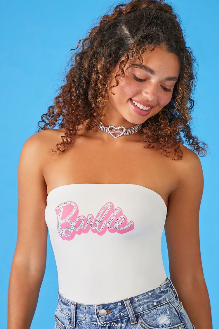 Barbie Rhinestone Tube Top | Forever 21