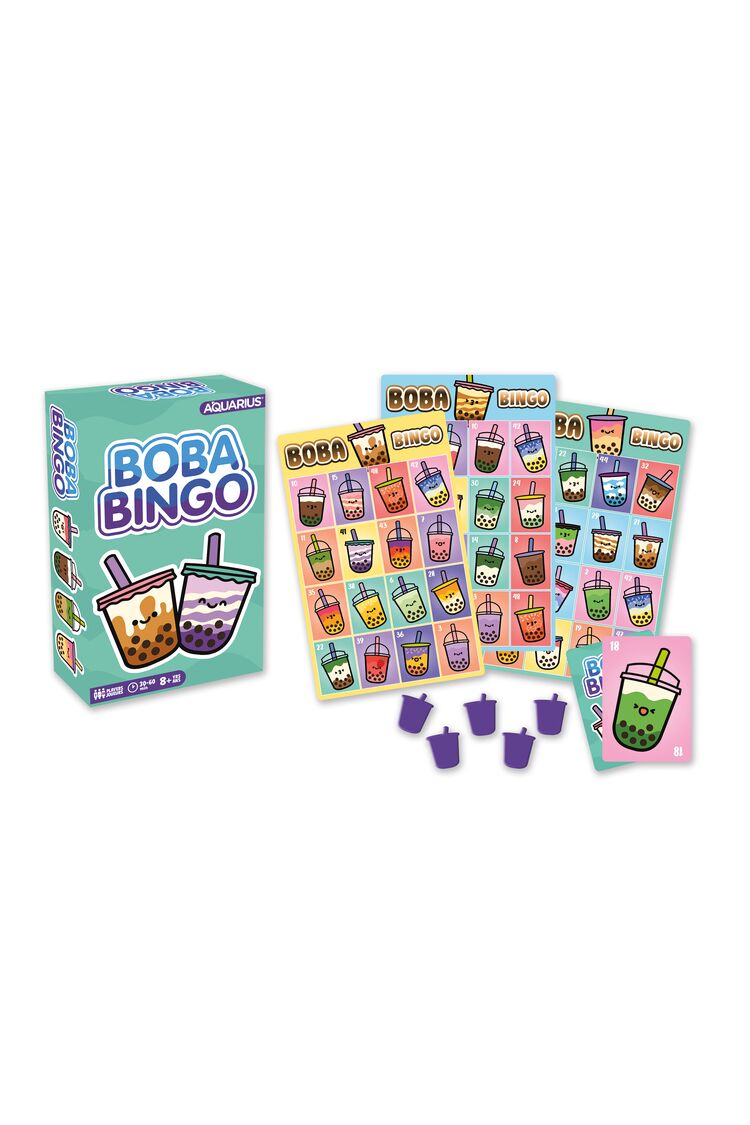 Boba Bingo Game in Teal Bingo on sale 2022