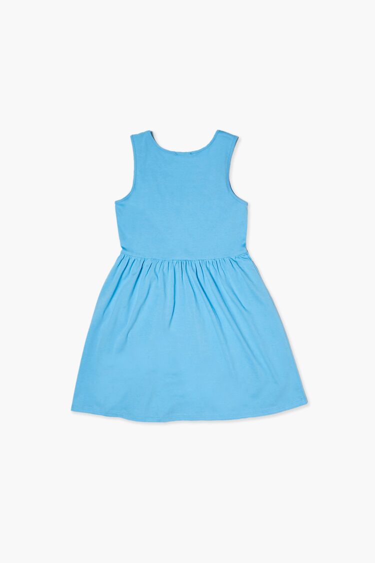 Girls Skater Dress (Kids) in Blue,  13/14 (Girls on sale 2022 2
