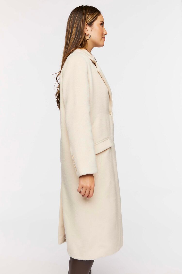 Women’s Longline Trench Coat in Ivory Medium coat on sale 2022 2