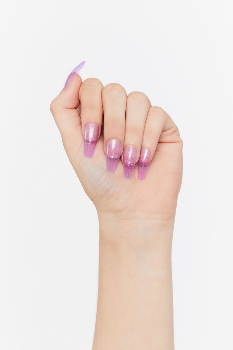 Almond Press-On Nails in Purple Almond on sale 2022