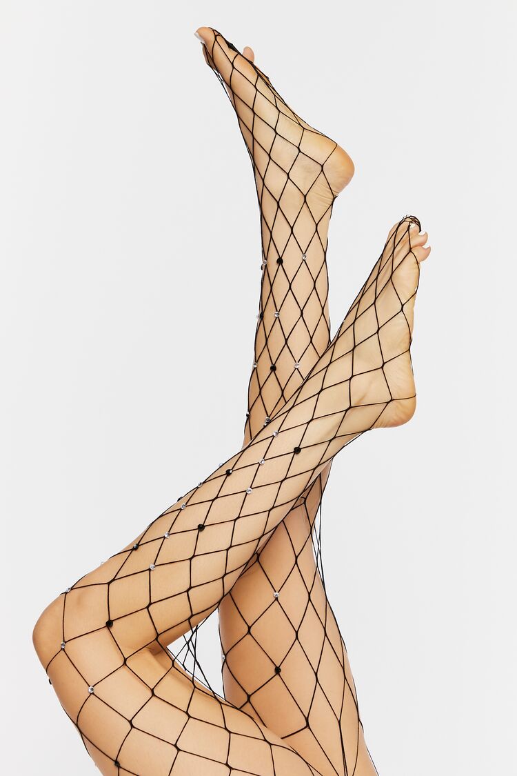 Forever 21 Moon & Star Fishnet Tights - ShopStyle Hosiery