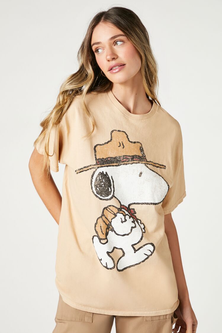 Oversized Snoopy Graphic Tee | Forever 21