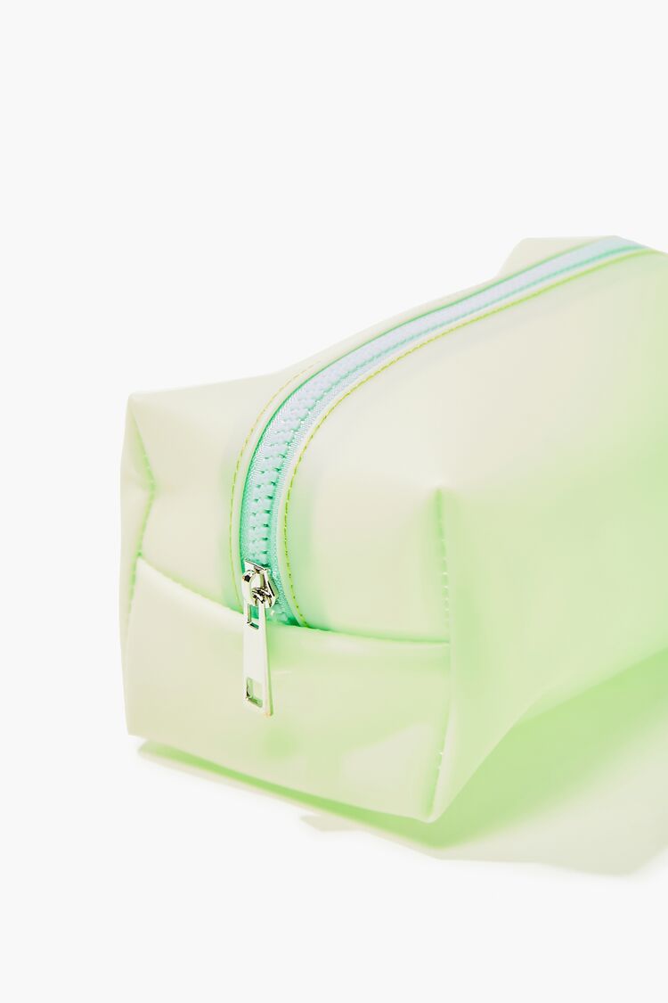 Vinyl Bag & Travel Bottle Set in Green bag on sale 2022 5