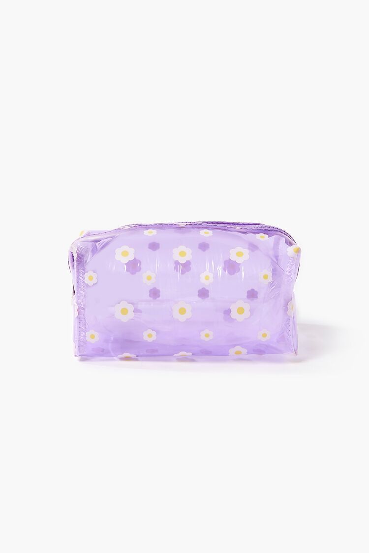 Floral Print Bag & Travel Bottle Set in Lavender bag on sale 2022