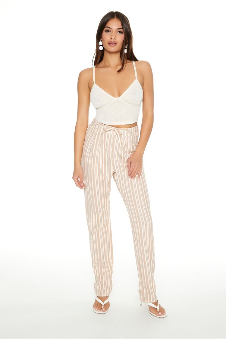 Striped Linen Pants | Modalta