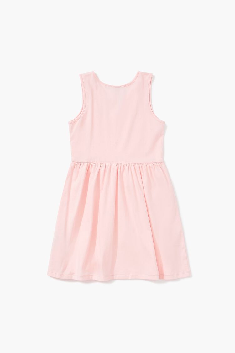 Women Girls Skater Dress (Kids) in Light Pink,  7/8 FOREVER 21 GIRLS on sale 2022 2