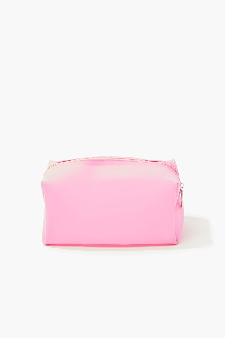 Vinyl Bag & Travel Bottle Set in Pink bag on sale 2022