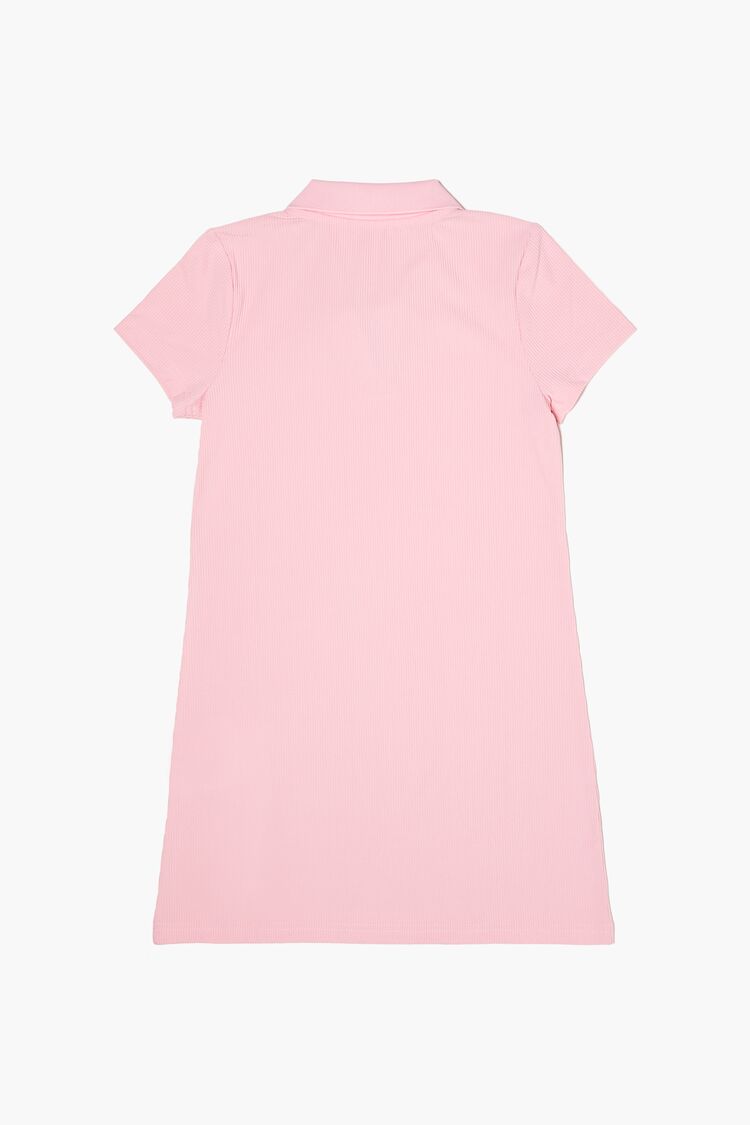 Girls Polo Shirt Dress (Kids) in Pink,  13/14 (Girls on sale 2022 2