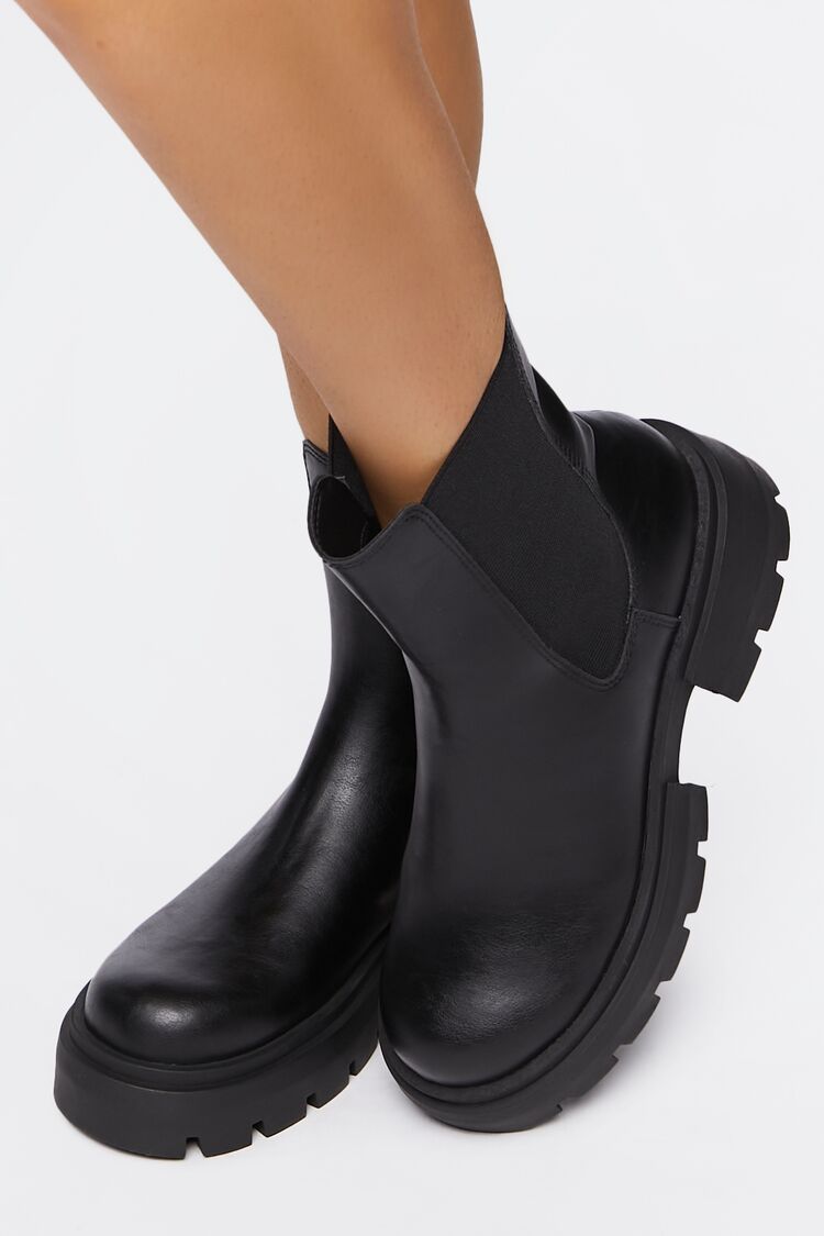 Faux Leather Chelsea Boots Forever 21 | lupon.gov.ph