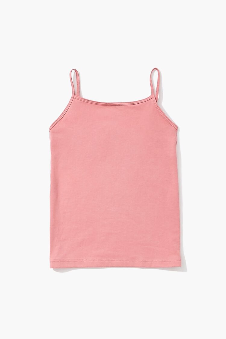 Girls Organically Grown Cotton Cami (Kids) in Pink,  9/10 (Girls on sale 2022