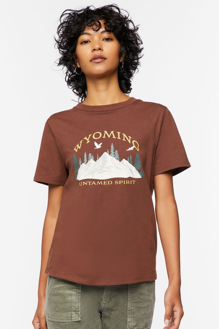 Organically Grown Cotton Wyoming Graphic Tee | Forever 21