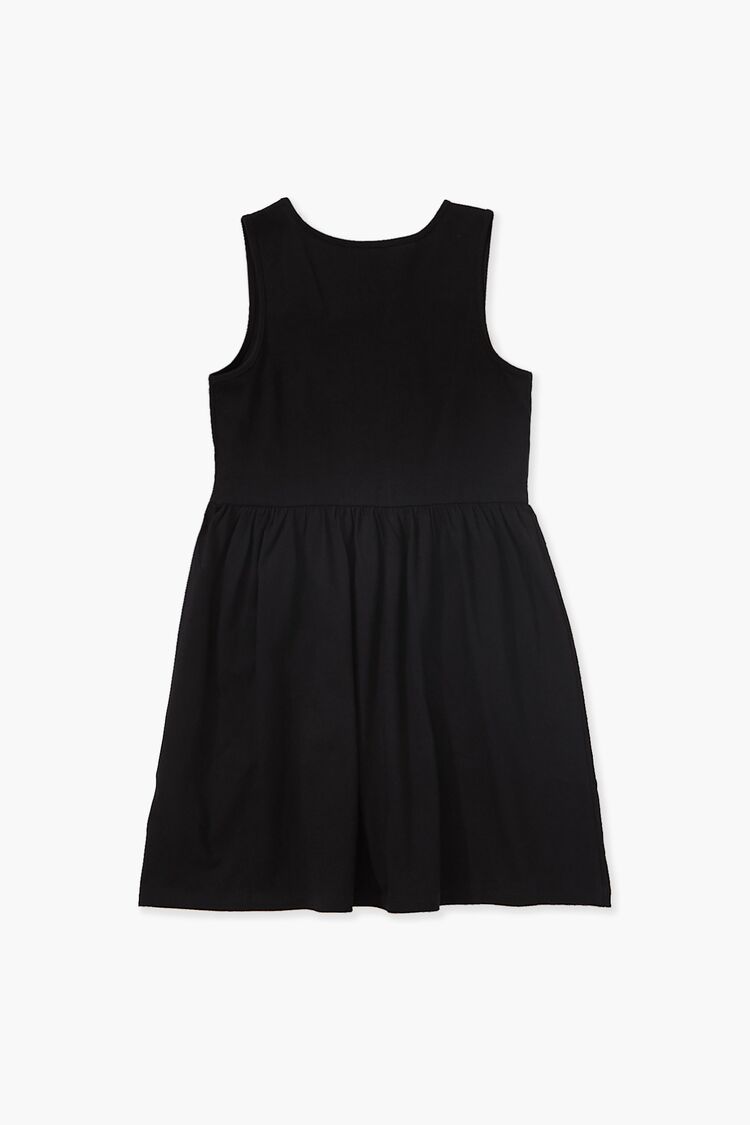 Girls Skater Dress (Kids) in Black,  13/14 (Girls on sale 2022 2