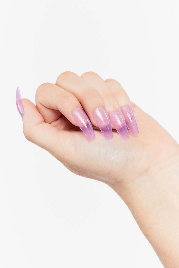 Almond Press-On Nails in Purple Almond on sale 2022 2