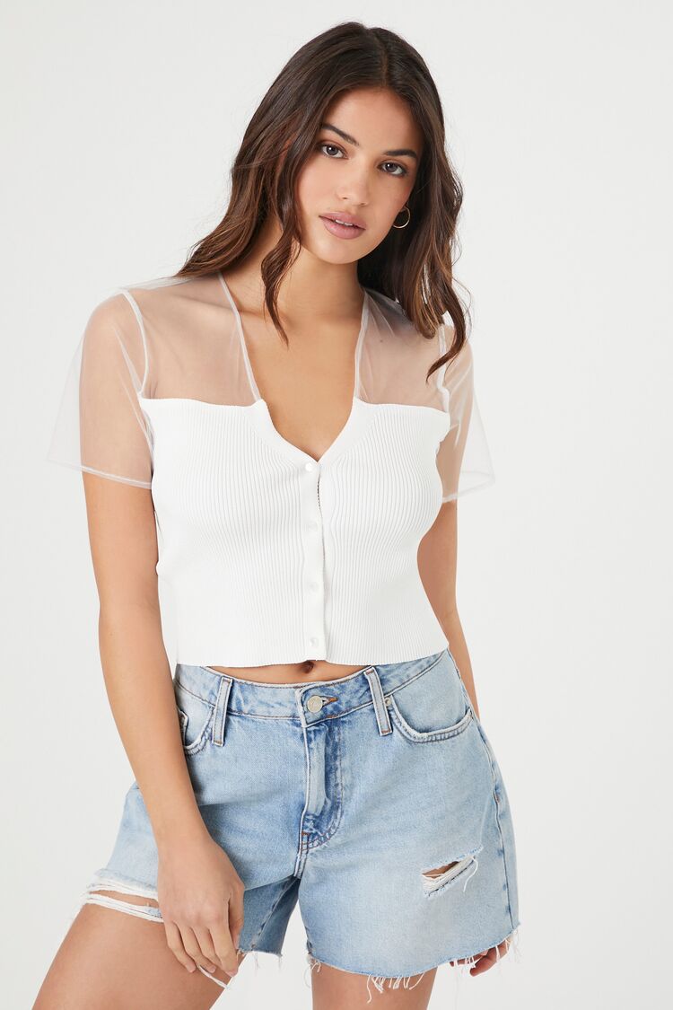 Sweater-Knit Crop Top | Forever 21