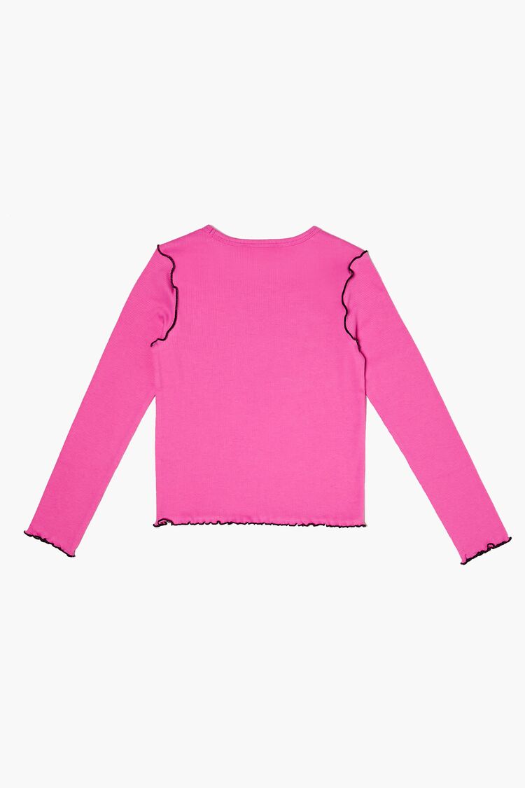 Girls Mystic Dream Graphic Long-Sleeve Tee (Kids) in Pink,  5/6 (Girls on sale 2022 2