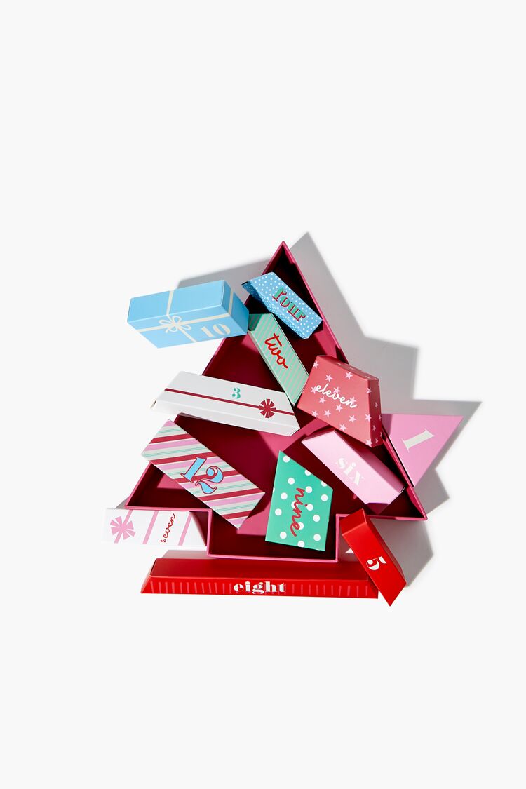 12 Days of Beauty Advent Calendar in Pink Advent on sale 2022 4