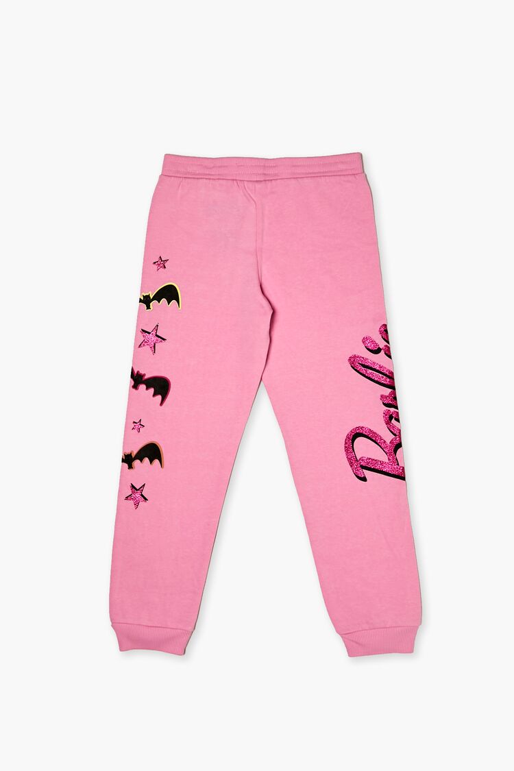 Girls Barbie Bat Graphic Joggers (Kids) in Pink,  11/12 (Girls on sale 2022 2